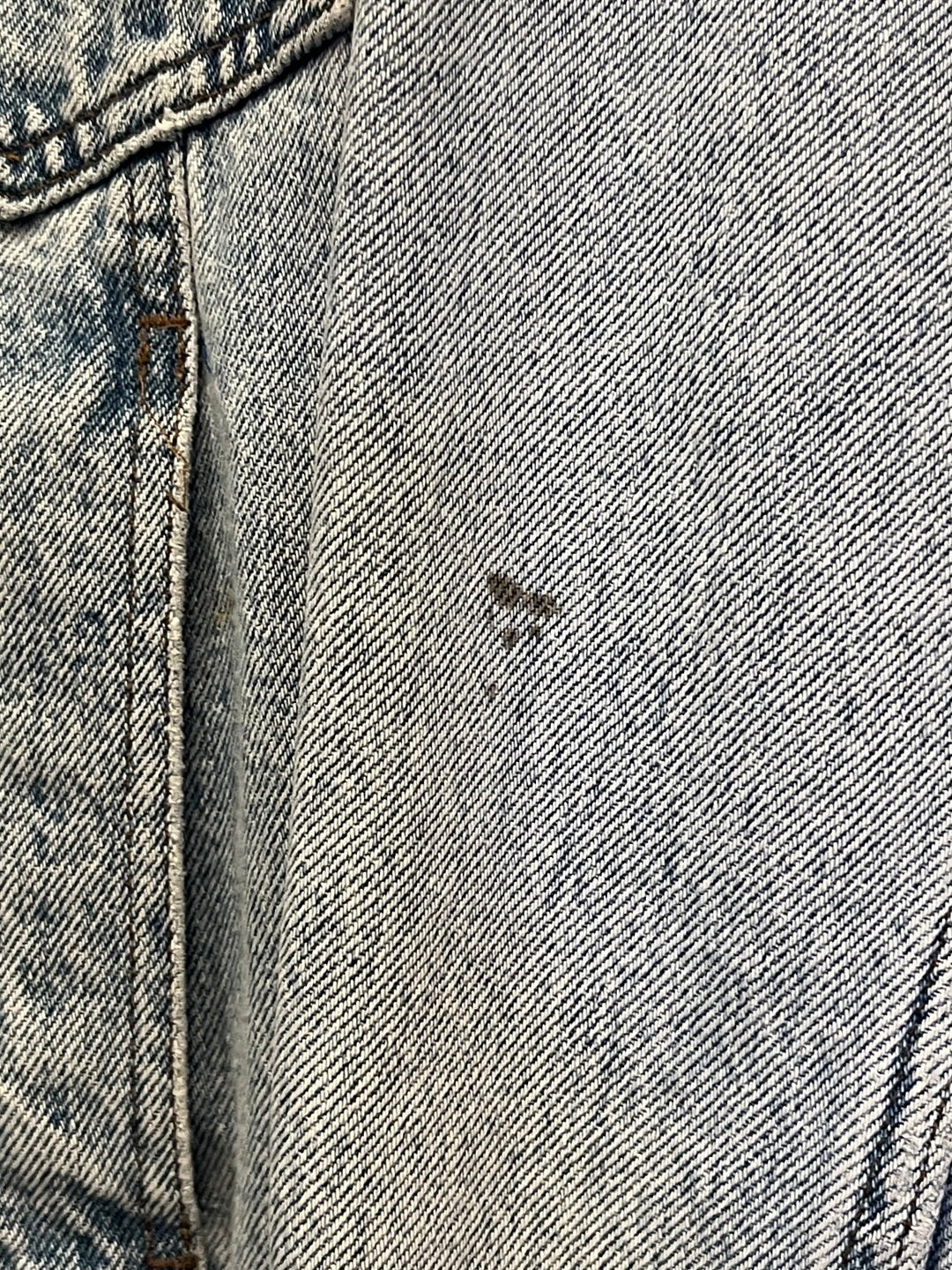 1990s "Levi's Silver Tab" ice blue denim jacket
