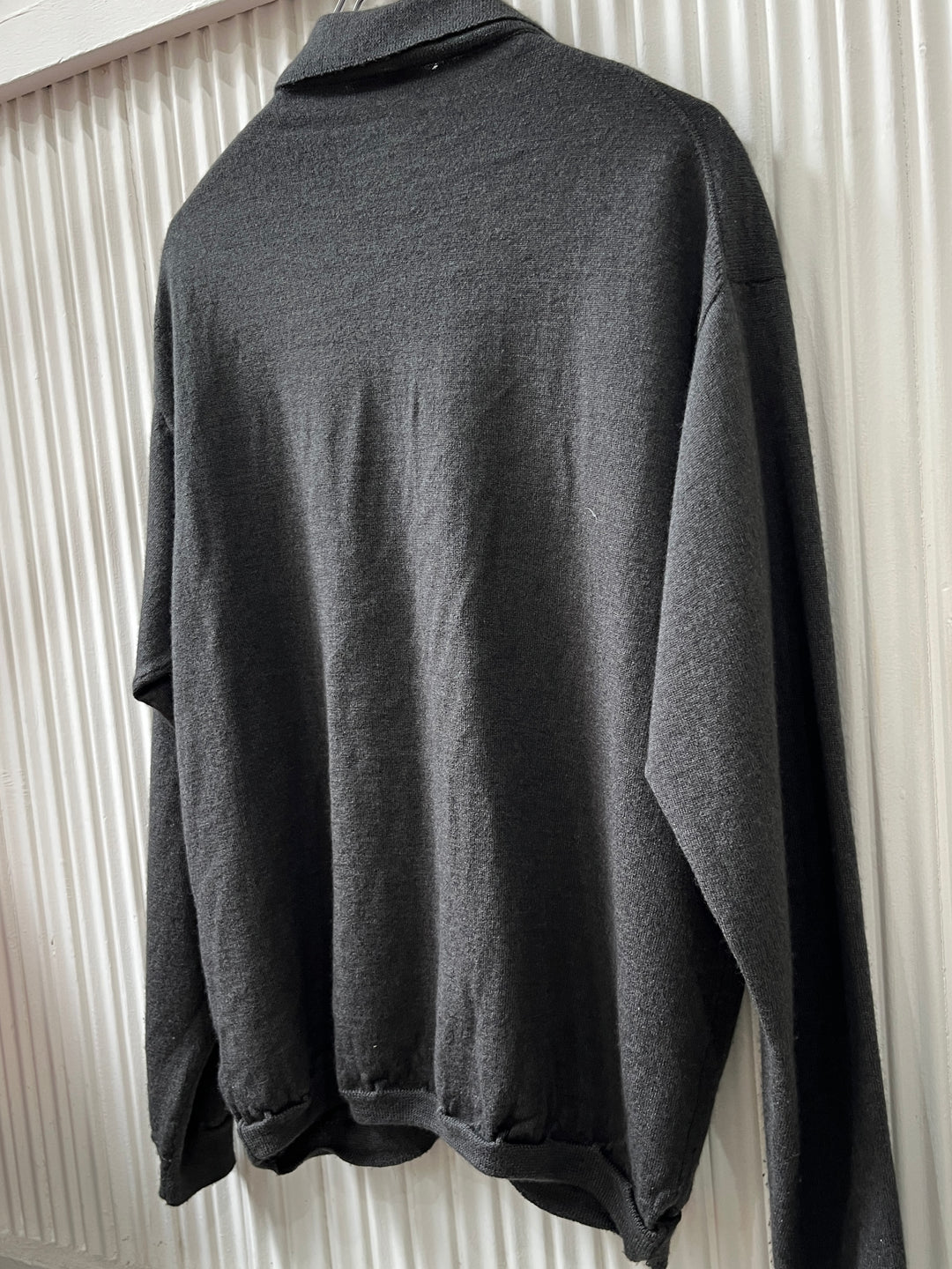 1980-90s "GIORGIO ARMANI" cashmere brend knit jacket