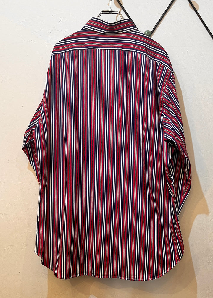 1990s "Polo by Ralph Lauren" multi color stripe shirt -REGENT CLASSIC FIT-