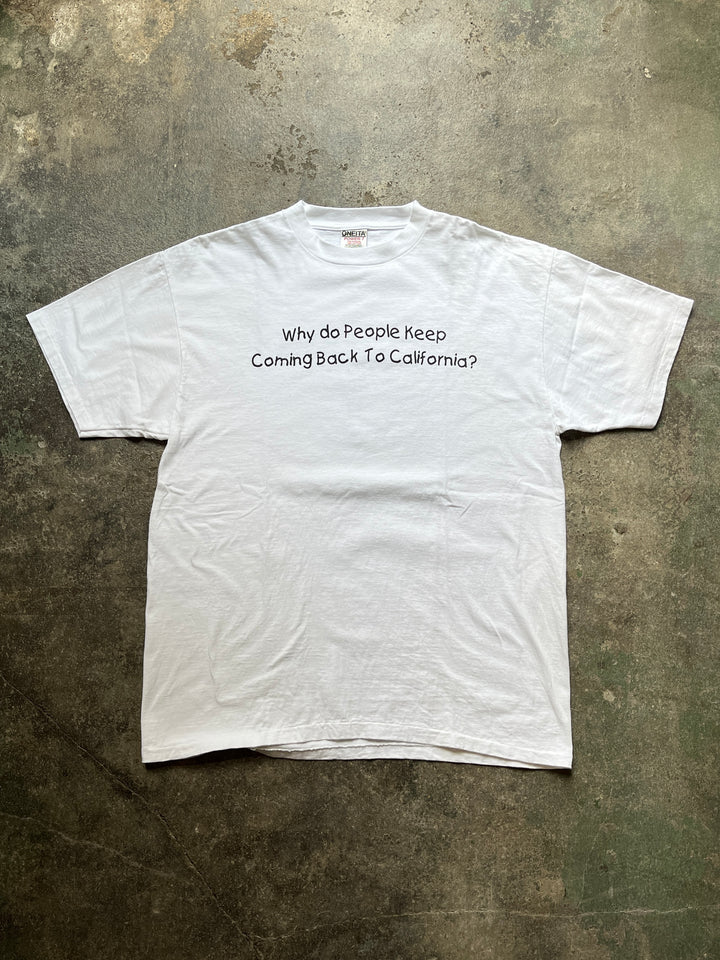 1990s SIEMENS × LA metro promo T-shirt