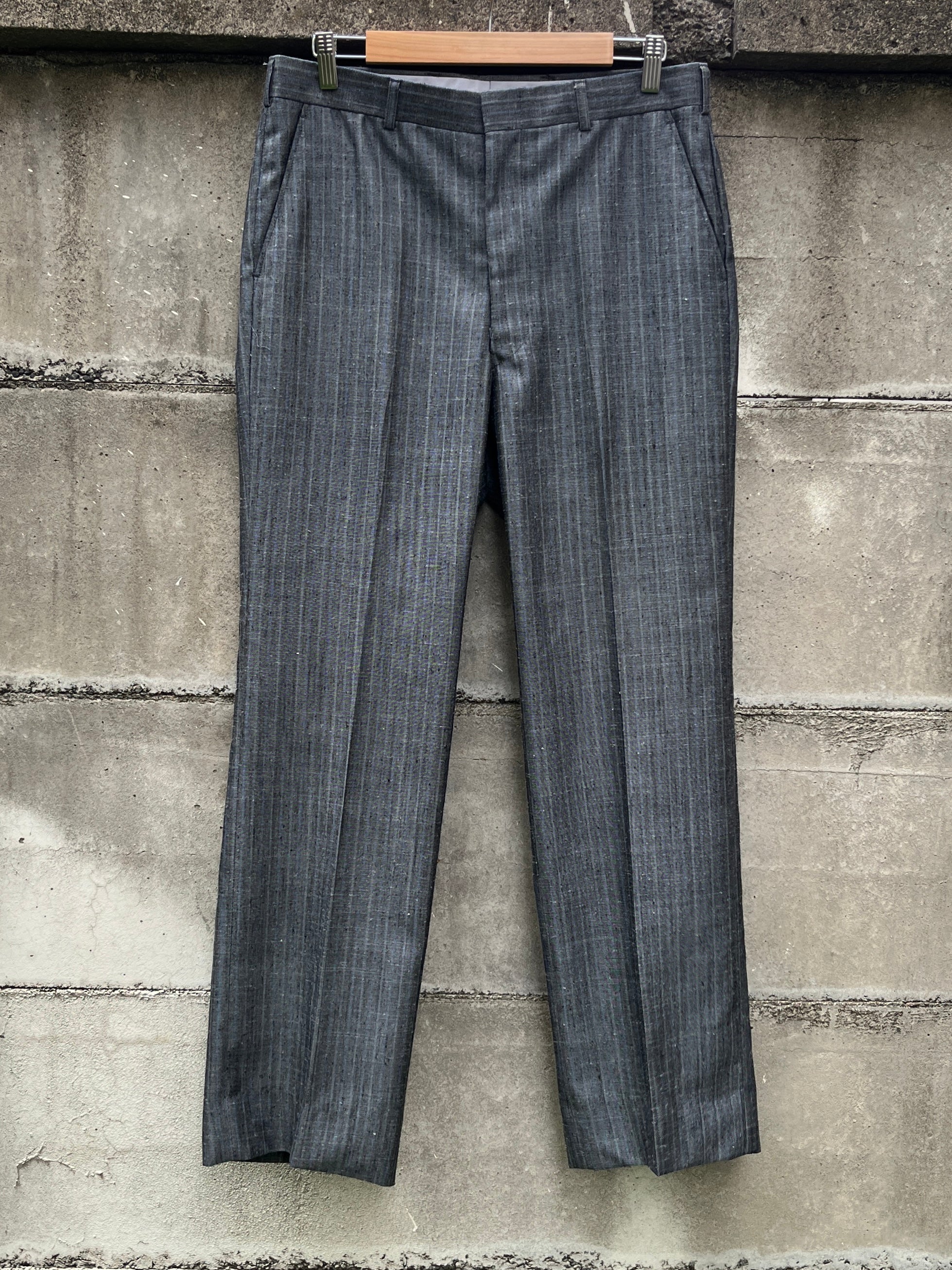 雰囲気◎ 90's~ Japan製 1Tuck Stripes Trousers 雰囲気◎ 90's~ Japan製 1Tuck Stripes Trousers 雰囲気◎ 90's
