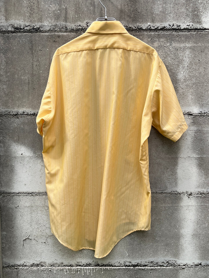 1970s "TOWN CRAFT" penn prest herringbone s/s shirt