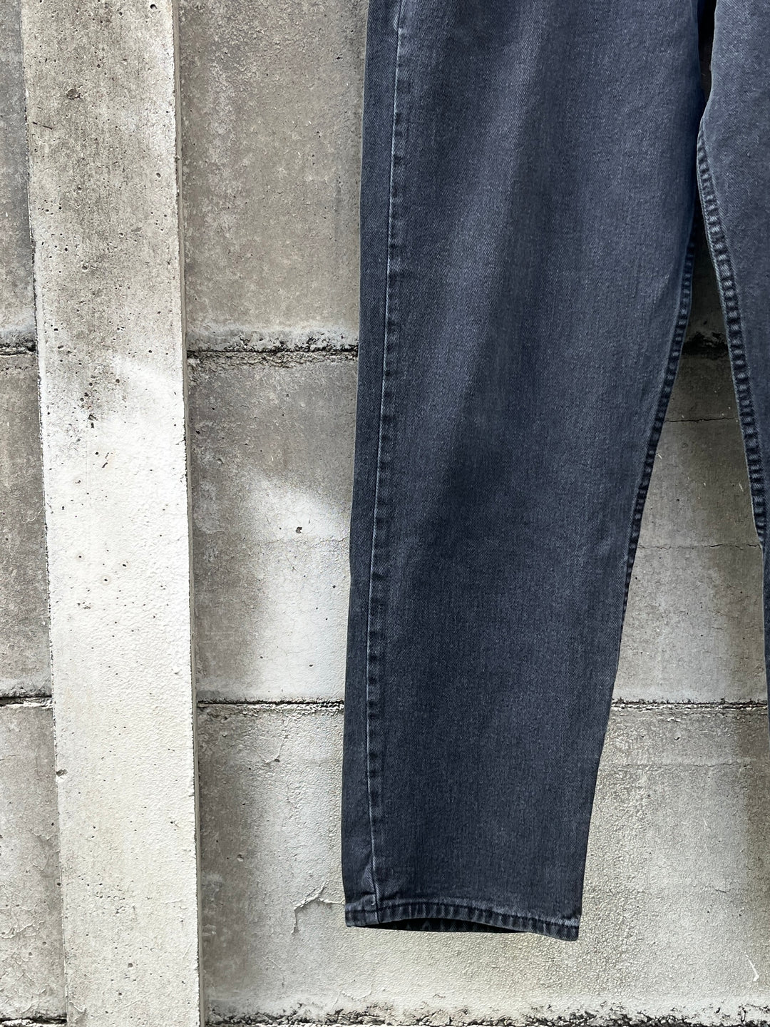 1990-00s "ST. JOHN'S BAY" black denim pants