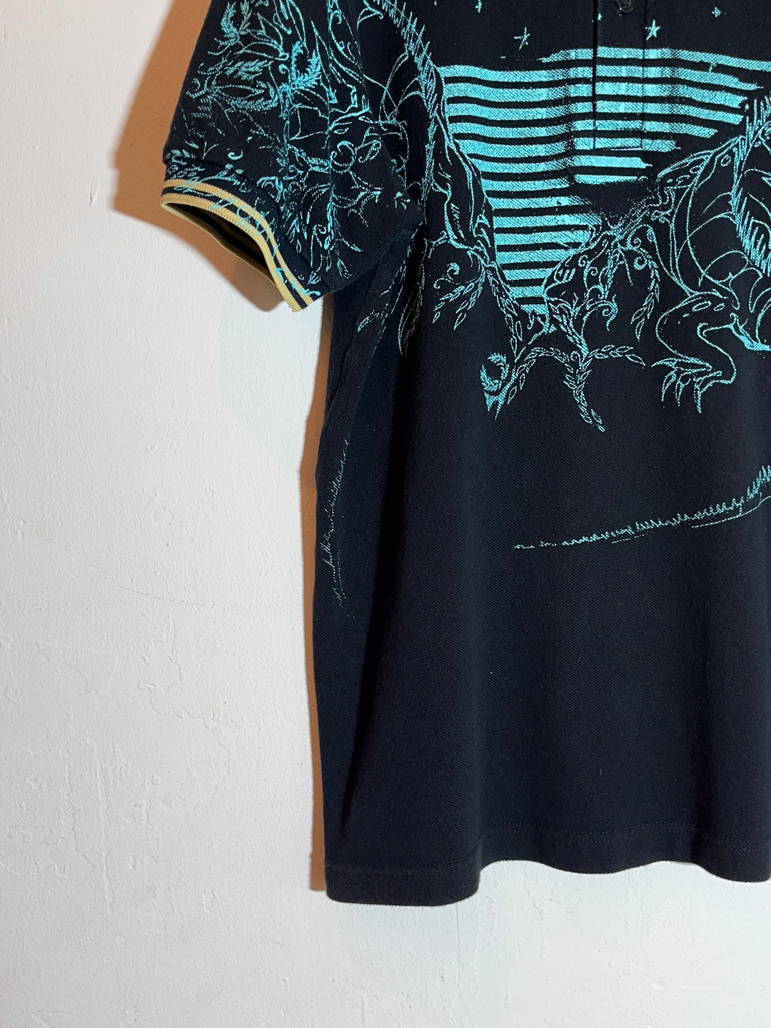 "FRED PERRY × VINTI ANDREWS" graphic print polo shirt