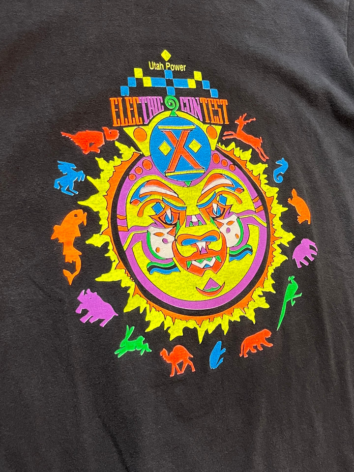 1990s USA made "Utah Power" corporate art T-shirt