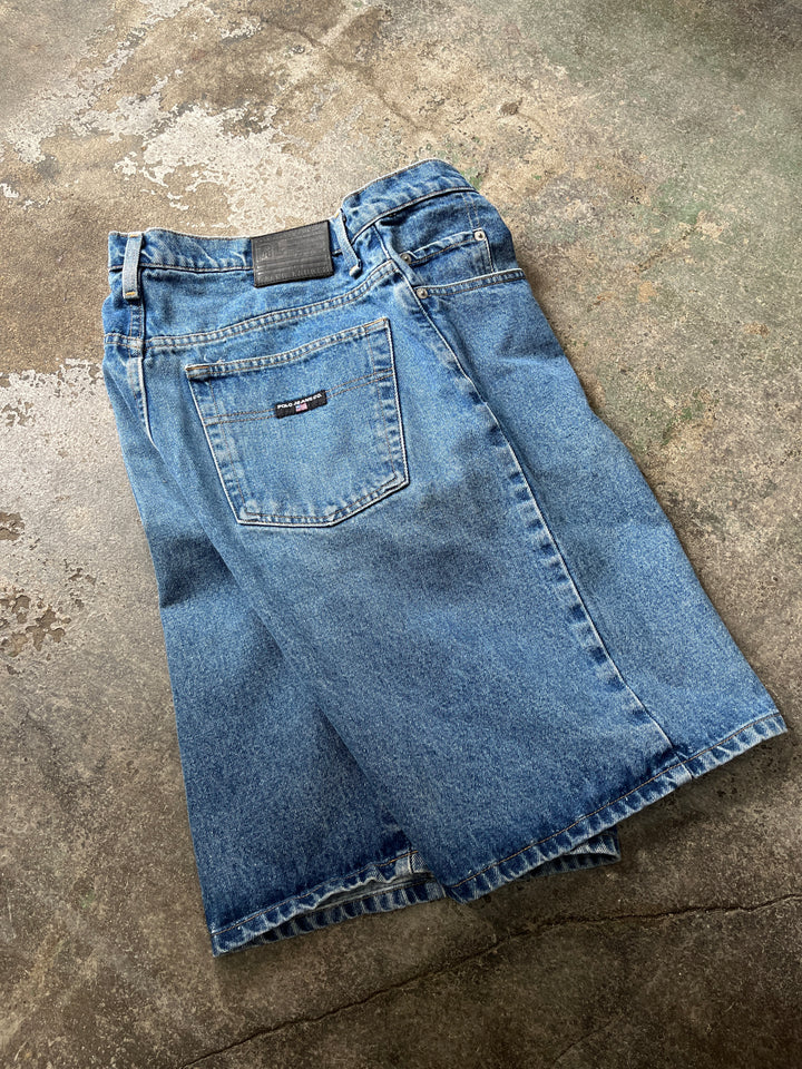 1990-00s "POLO JEANS CO." denim shorts W34