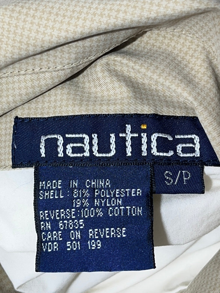 1990s "nautica" reversible harrington jacket