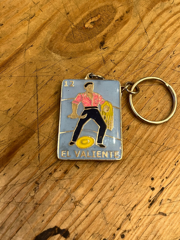 Mexican Loteria art keychain