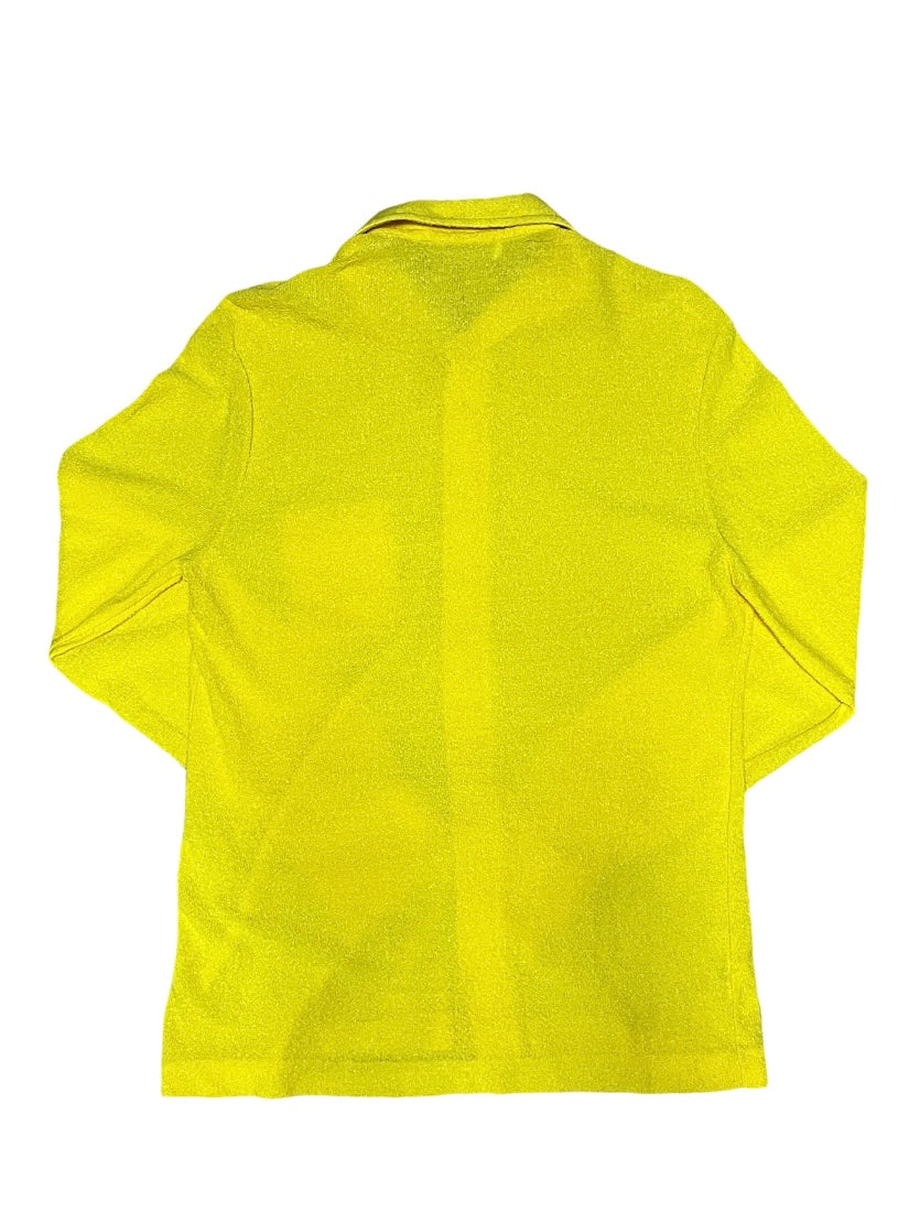 yellow pile shirt