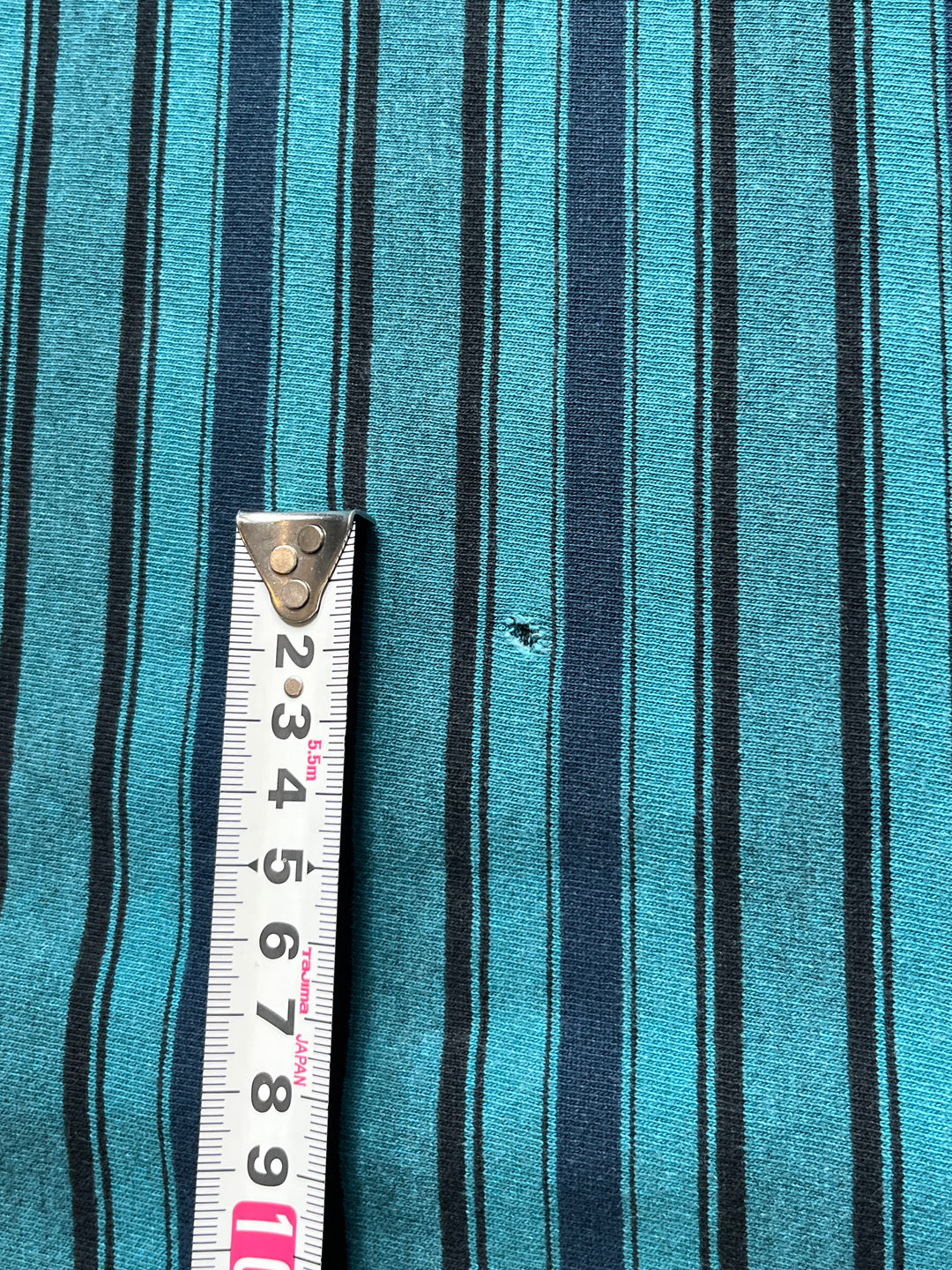 1990s USA made vertical stripe T-shirt