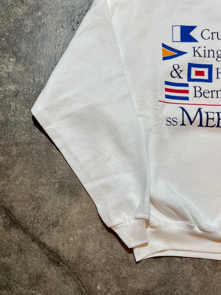 1990s USA made SS Meridian cruises souvenir sweatshirt