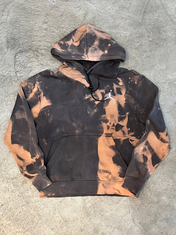 "Jordan" bleach dyed sweat hoodie