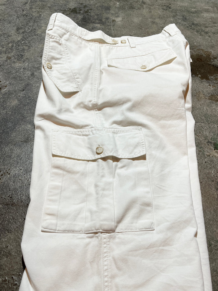 white color cargo pants