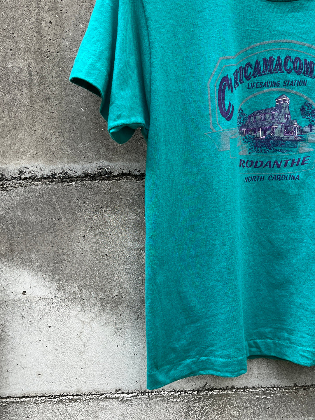 1980s USA made Chicamacomico lifesaving station souvenir T-shirt