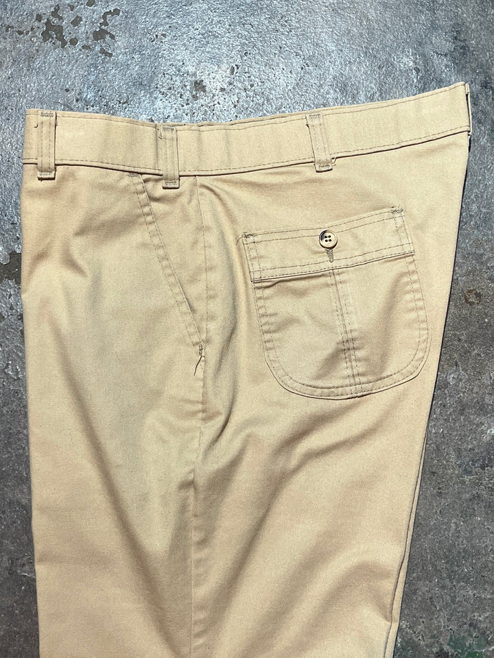 1970s "Levi's" flare chino pants 36 × 30