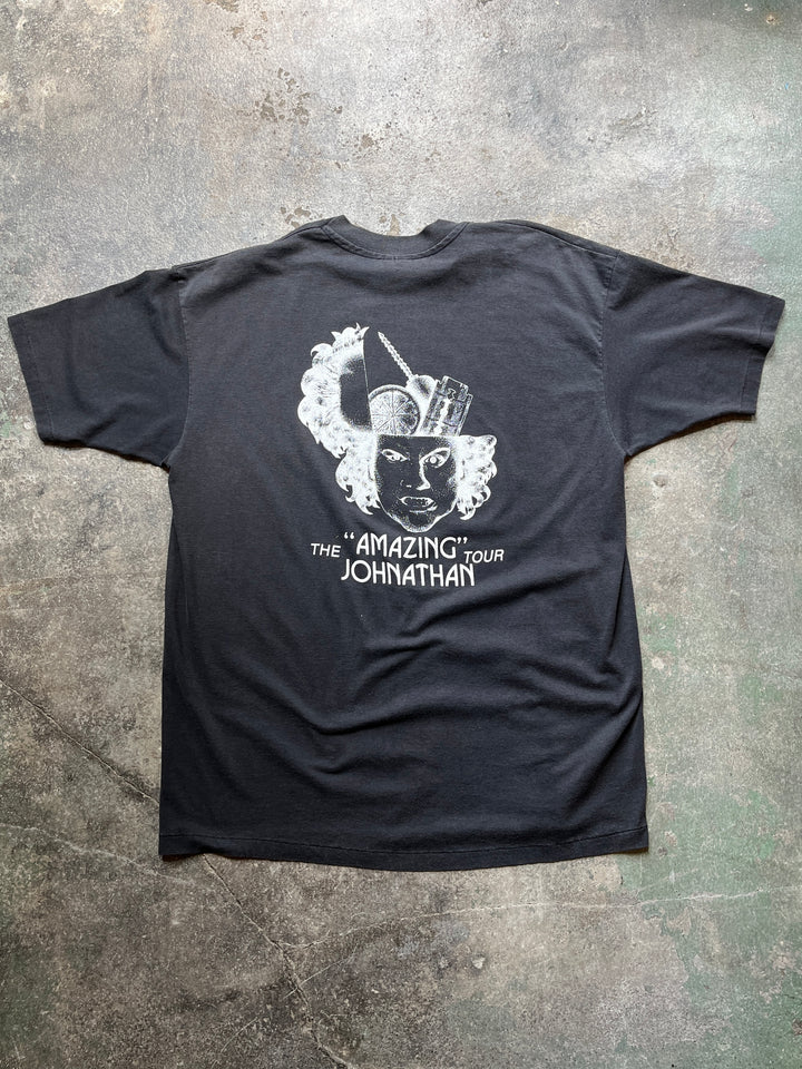 1980s USA made The Amazing Johnathan magician tour T-shirt