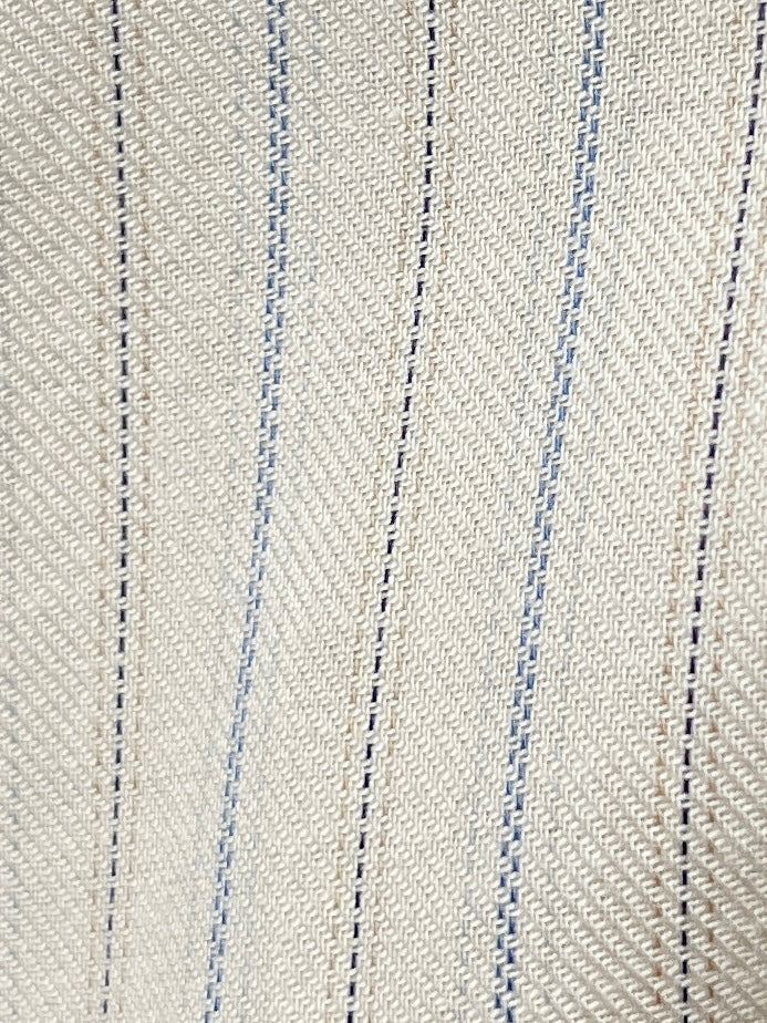 1990-00s USA made striped white collar pullover shirt