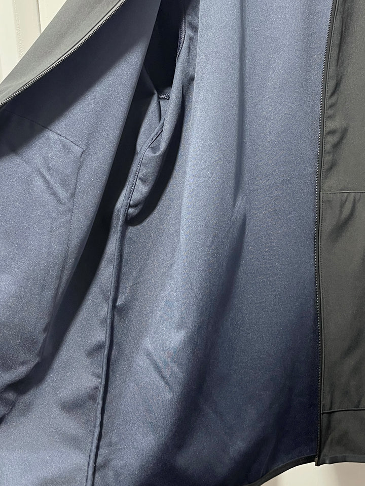 "BANANA REPUBLIC" soft shell hooded jacket