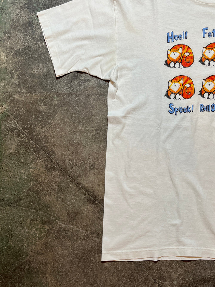 1990s USA made funny cat graphic T-shirt