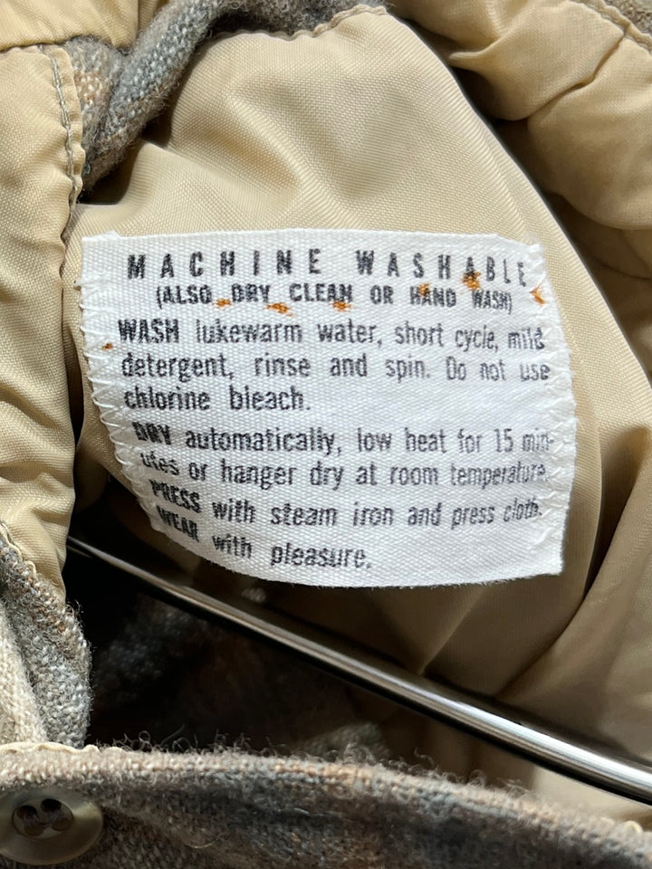 1970s USA made "PENDLETON" ombré checkered shirt