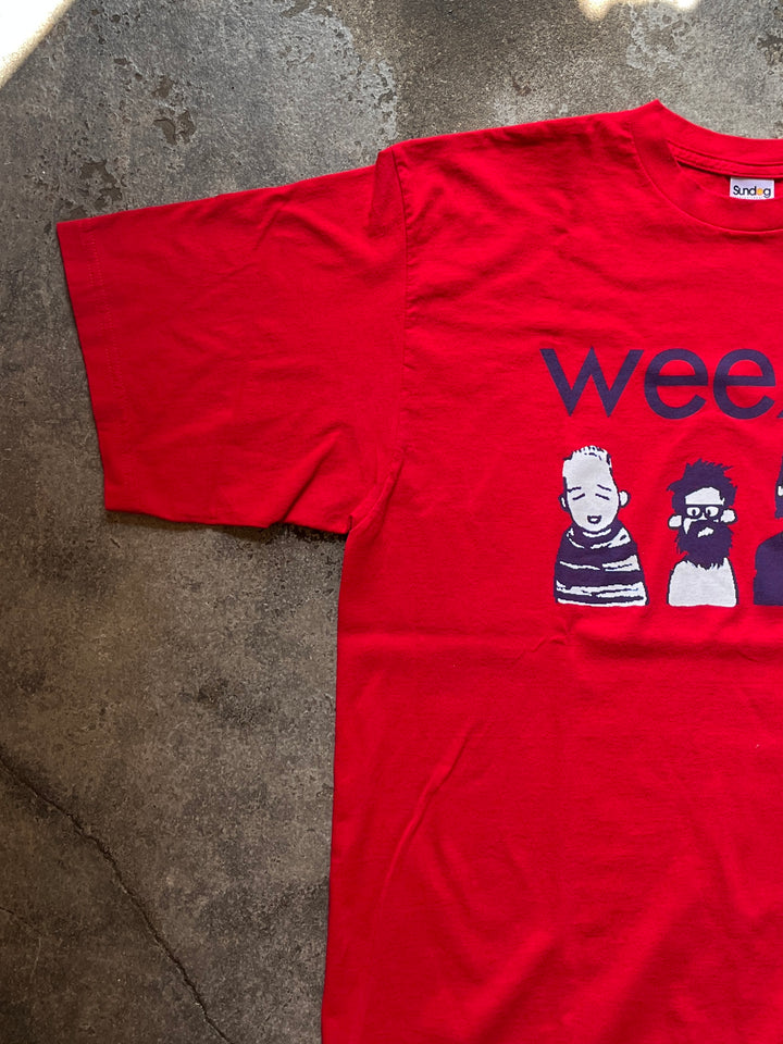 2000s "WEEZER" graphic tour T-shirt