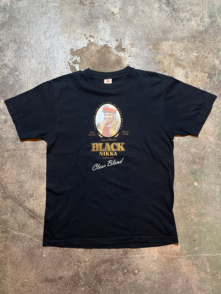 1990-00s "BLACK NIKKA" promo T-shirt