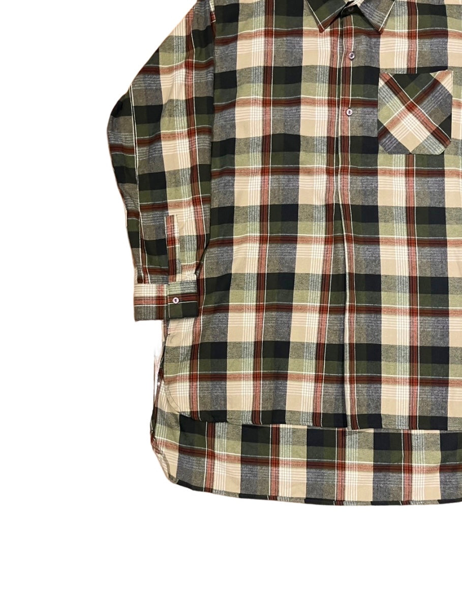 checkered grandpa shirt