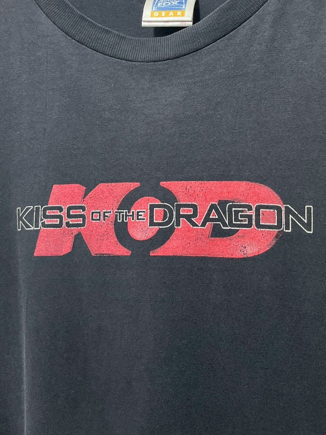 1990-00s "KISS OF THE  DRAGON" movie T-shirt