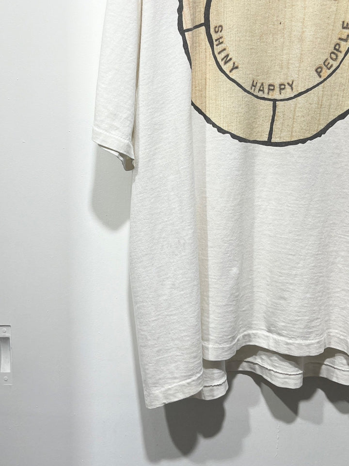 1990s USA made "R.E.M" Shiny Happy Peaple T-shirt