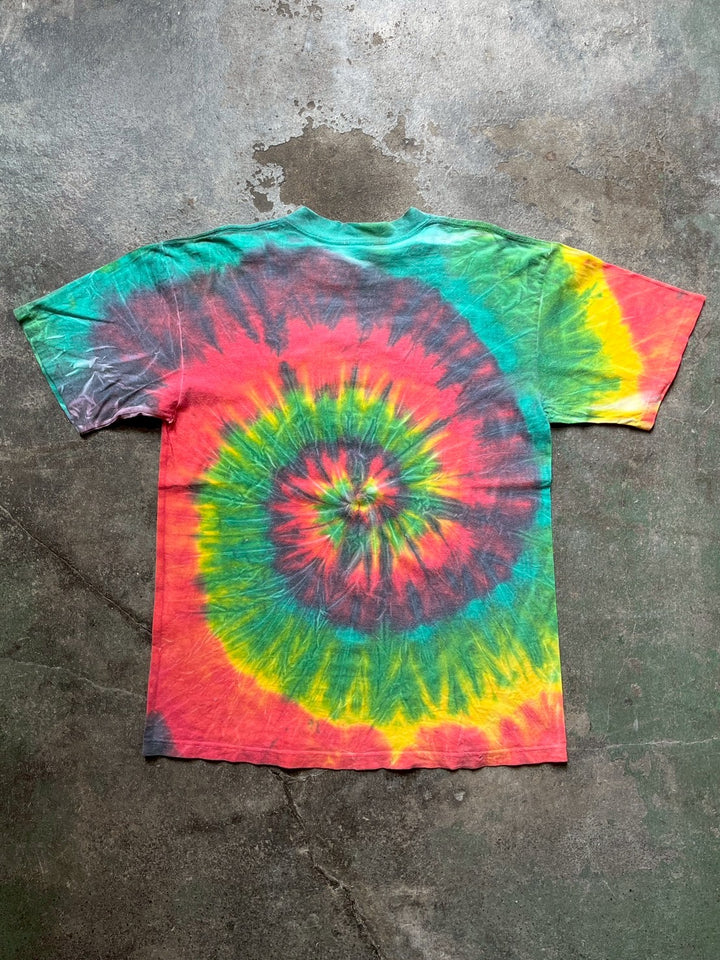 1990-00s tie-dye Venice-beach souvenir T-shirt