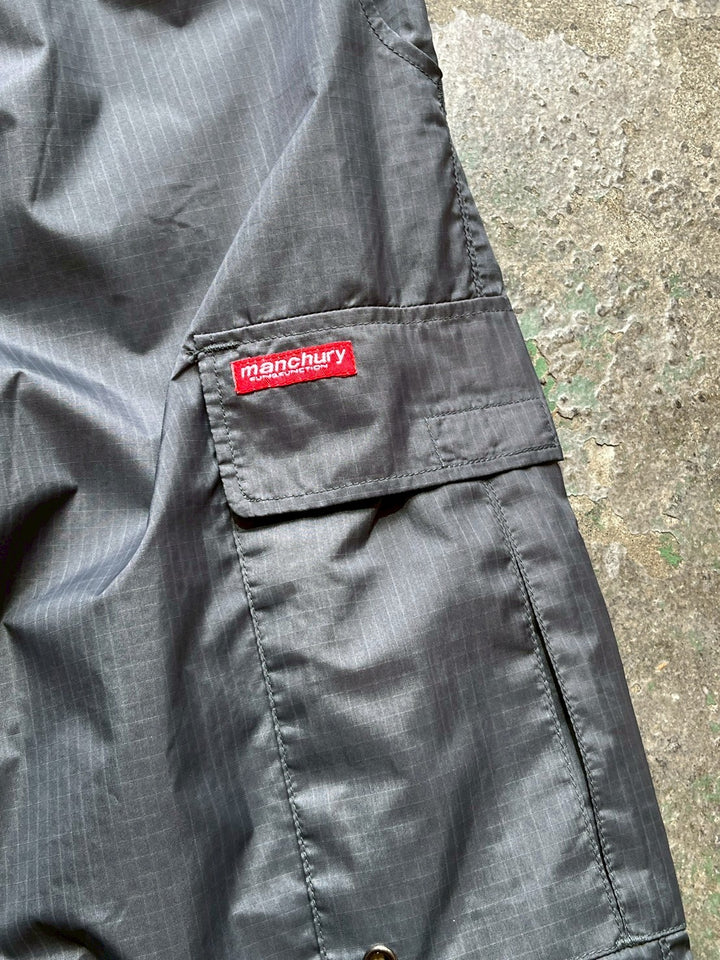 1990-00s nylon cargo shorts