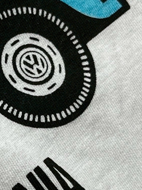 1990s "VOLCS WAGEN" beetle print T-shirt