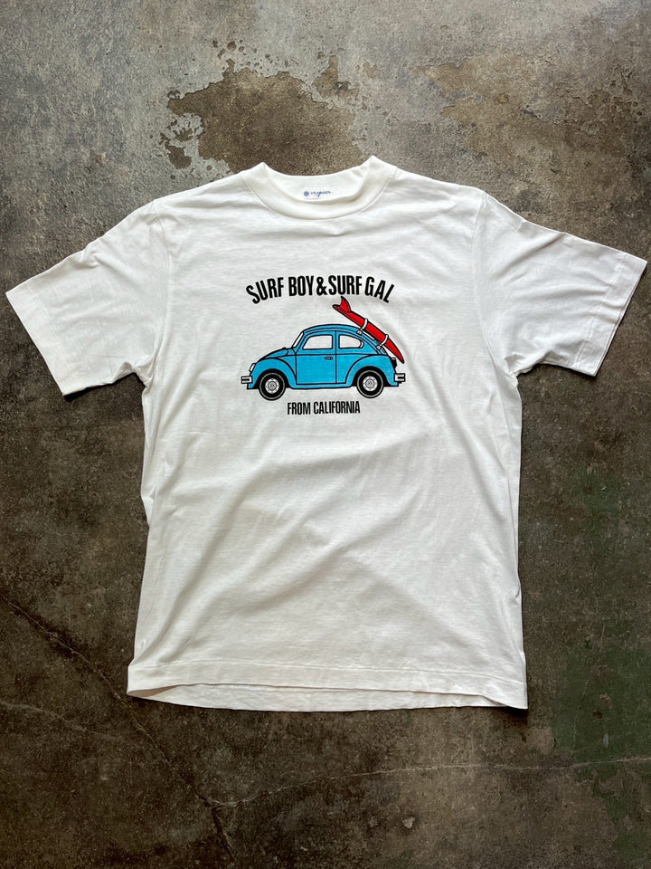 1990s "VOLCS WAGEN" beetle print T-shirt