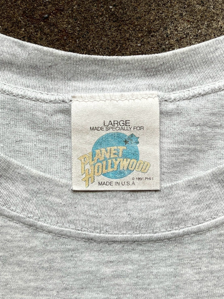 1990s USA made PLANET HOLLYWOOD × Walt Disney World 25th anniversary T-shirt