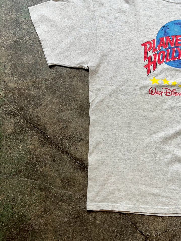 1990s USA made PLANET HOLLYWOOD × Walt Disney World 25th anniversary T-shirt