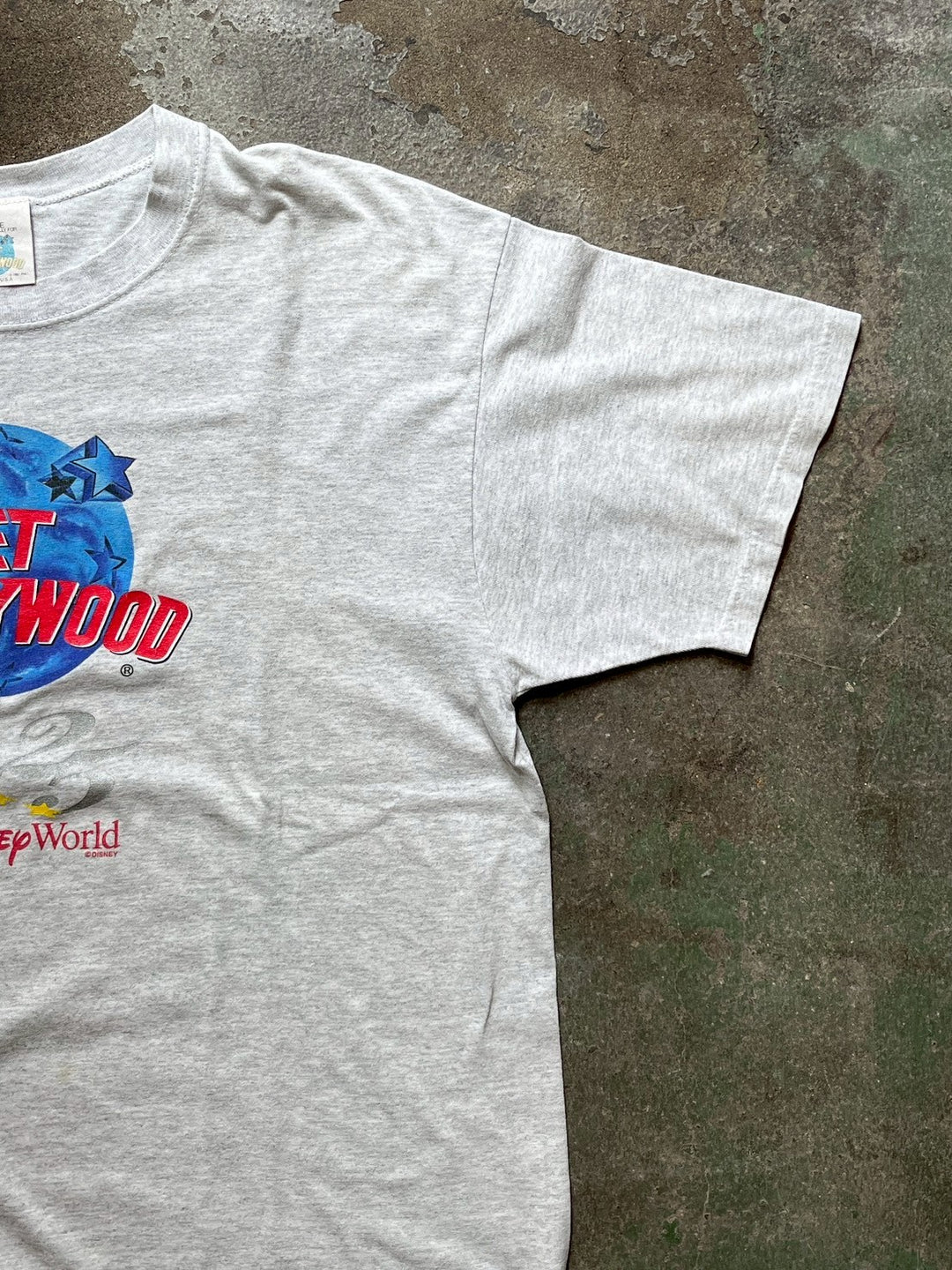 1990s USA made PLANET HOLLYWOOD × Walt Disney World 25th anniversary T-shirt