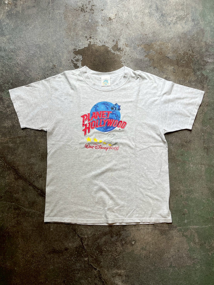 1990s USA made PLANET HOLLYWOOD × Walt Disney World 25th anniversary T-shirt