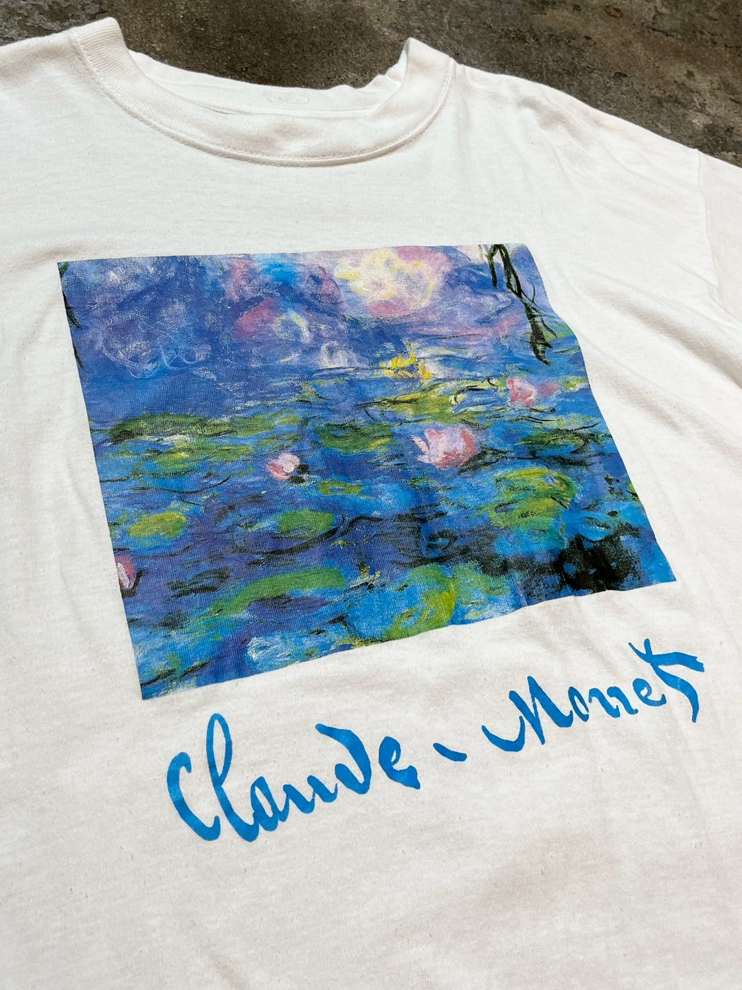 Claude Monet "Water lilies" art print T-shirt
