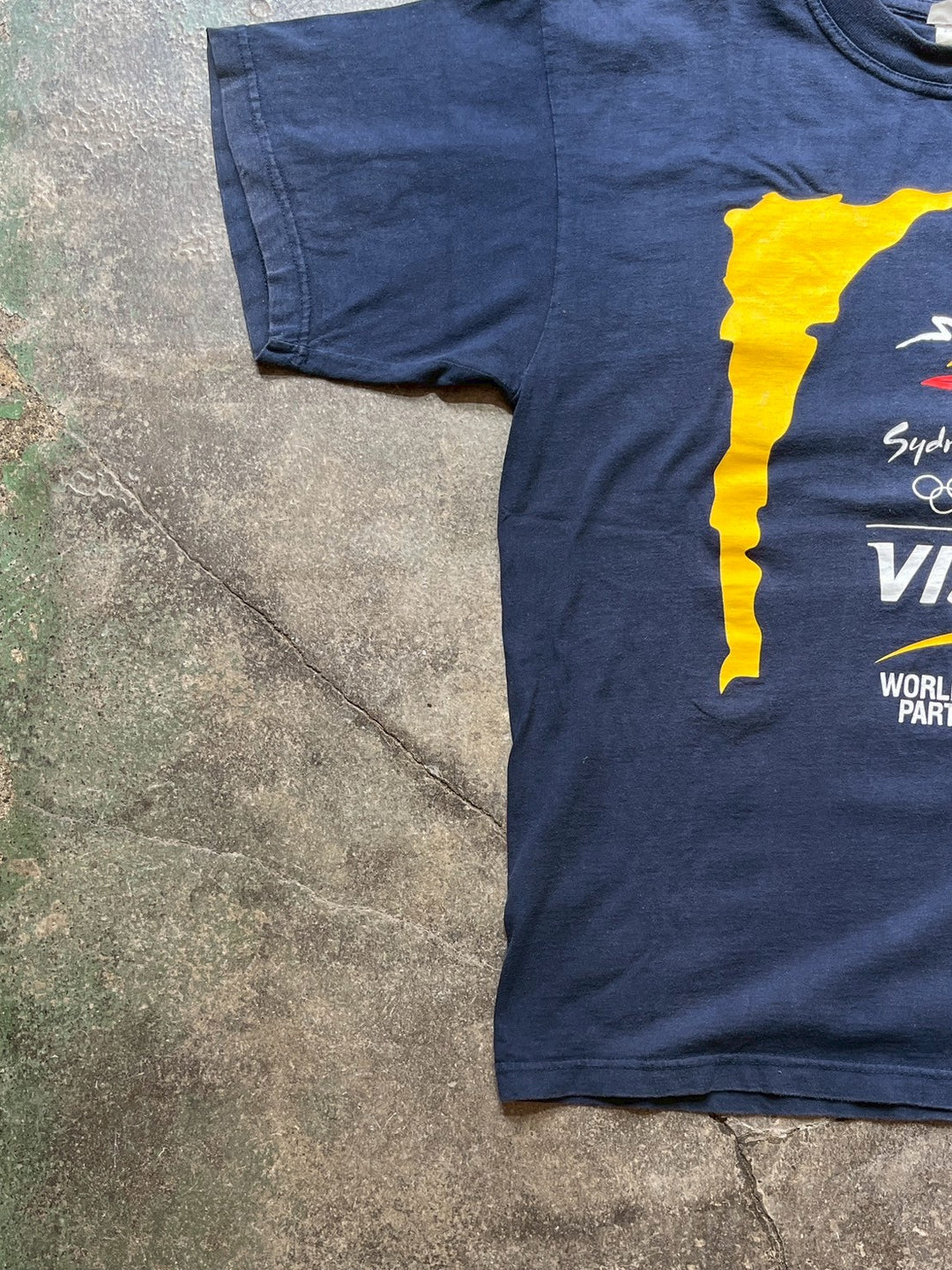 2000s Sydney olympic × VISA official sponsor T-shirt