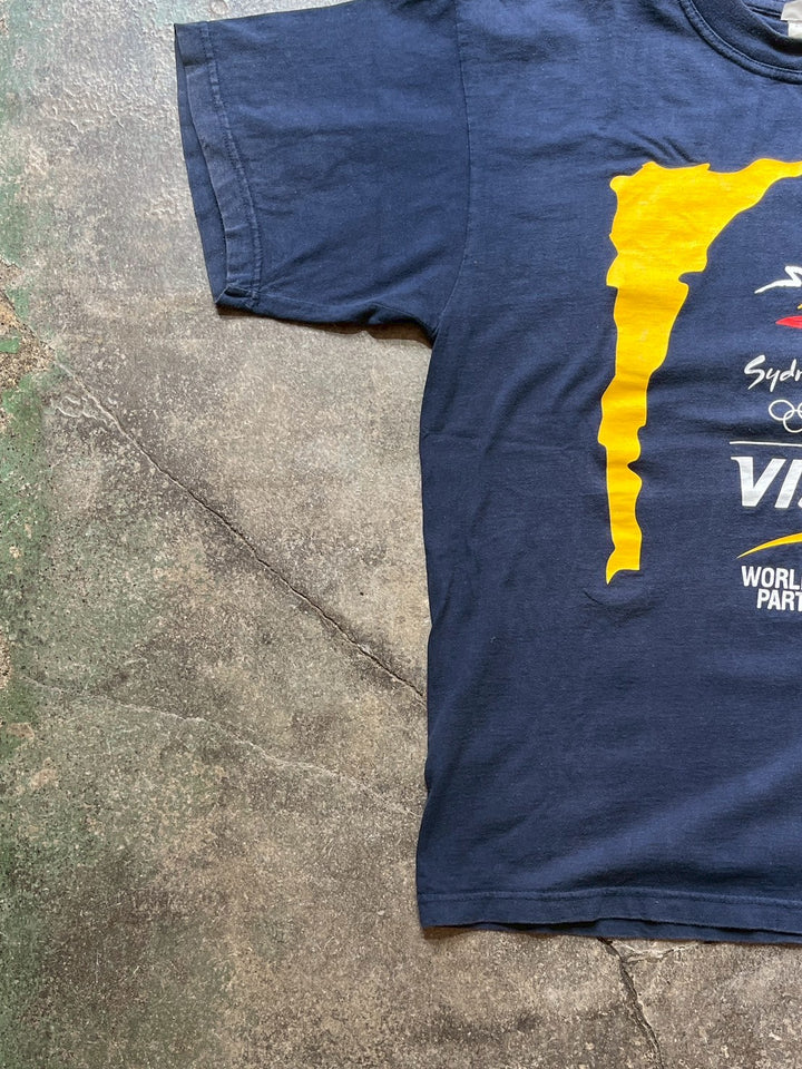 2000s Sydney olympic × VISA official sponsor T-shirt