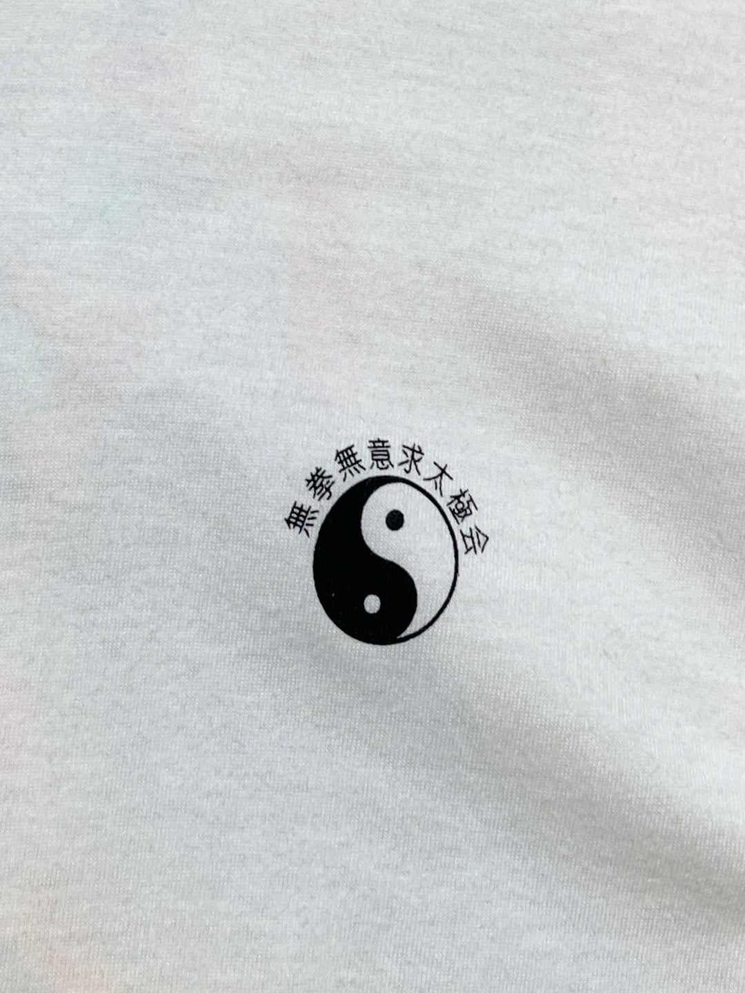 1990s Tai-Chi Kung Fu girl print T-shirt