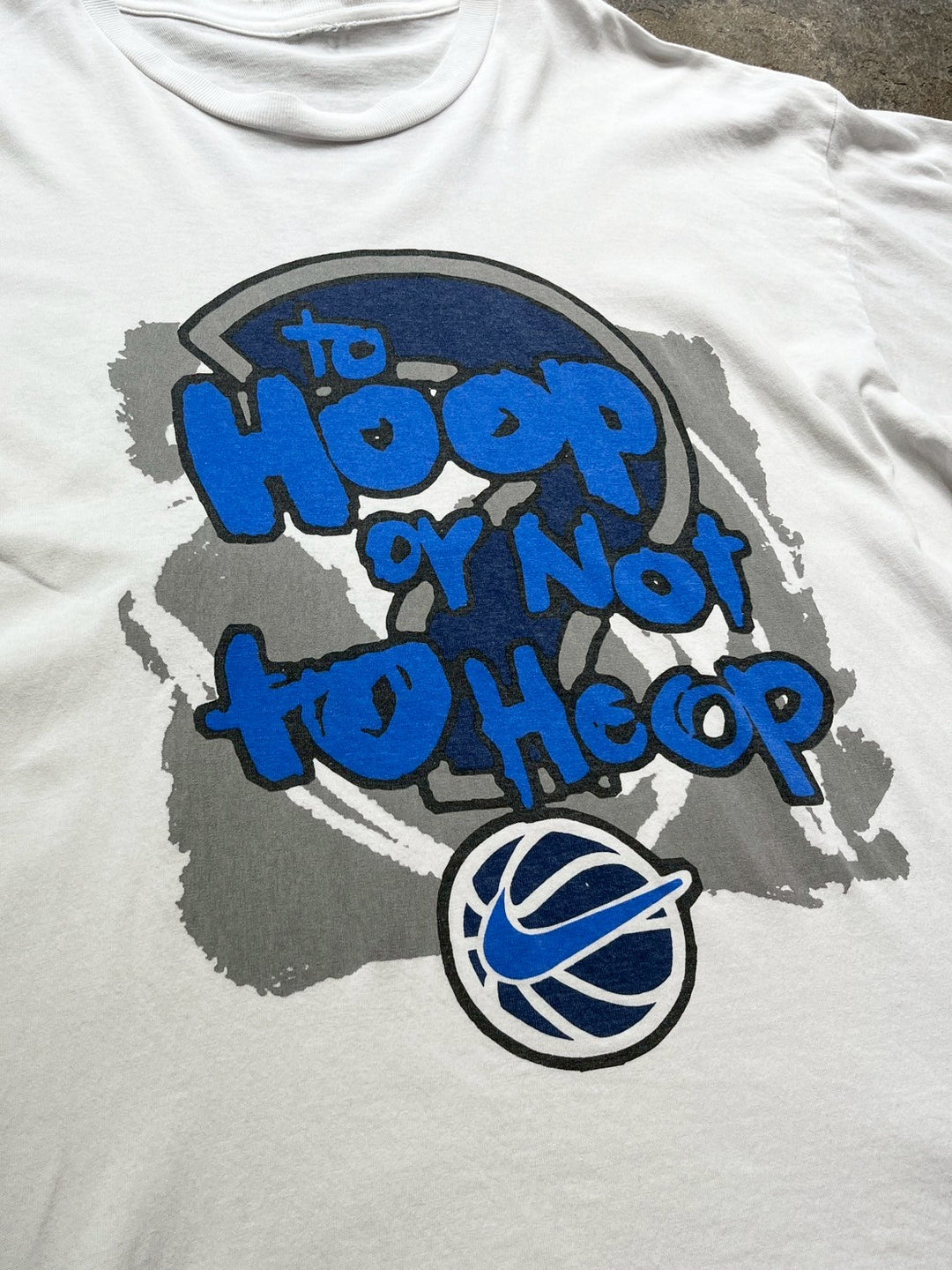 1990-00s"NIKE" both sides graphic T-shirt