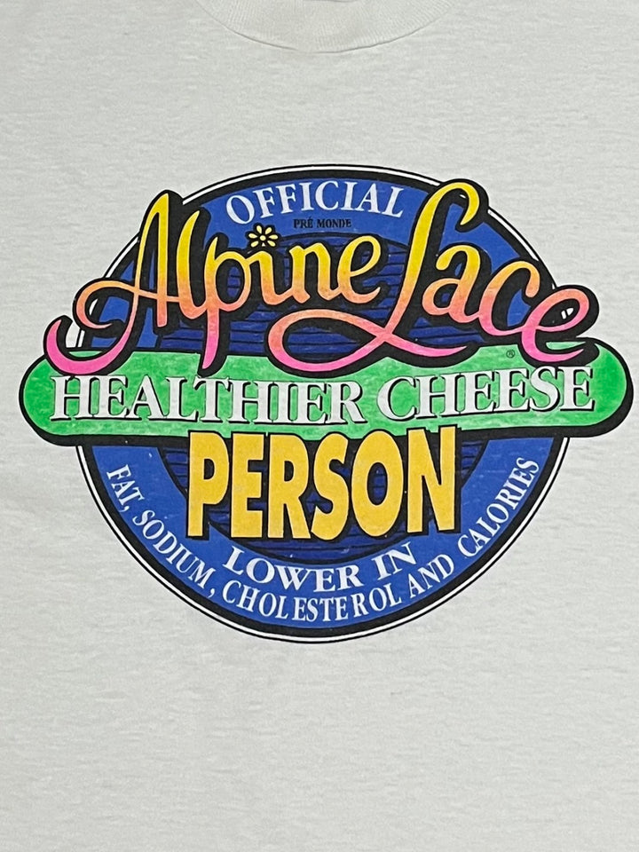 1990s USA made alpine lace print T-shirt