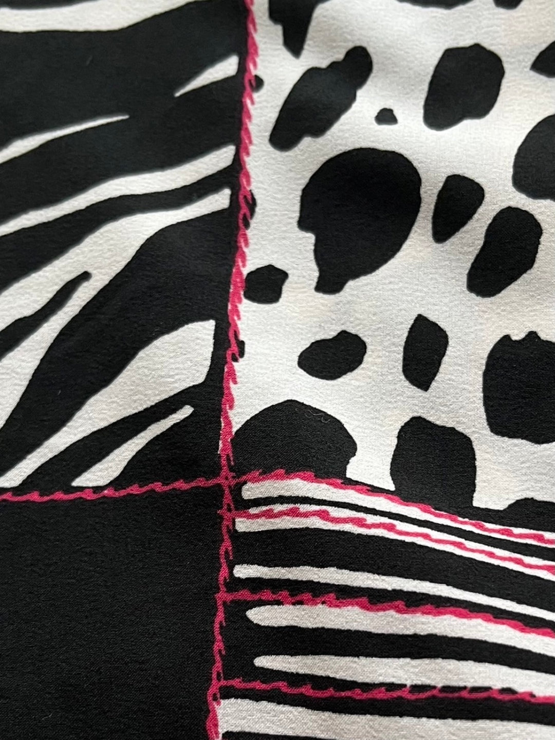 dalmatian & zebra pattern shirt jacket