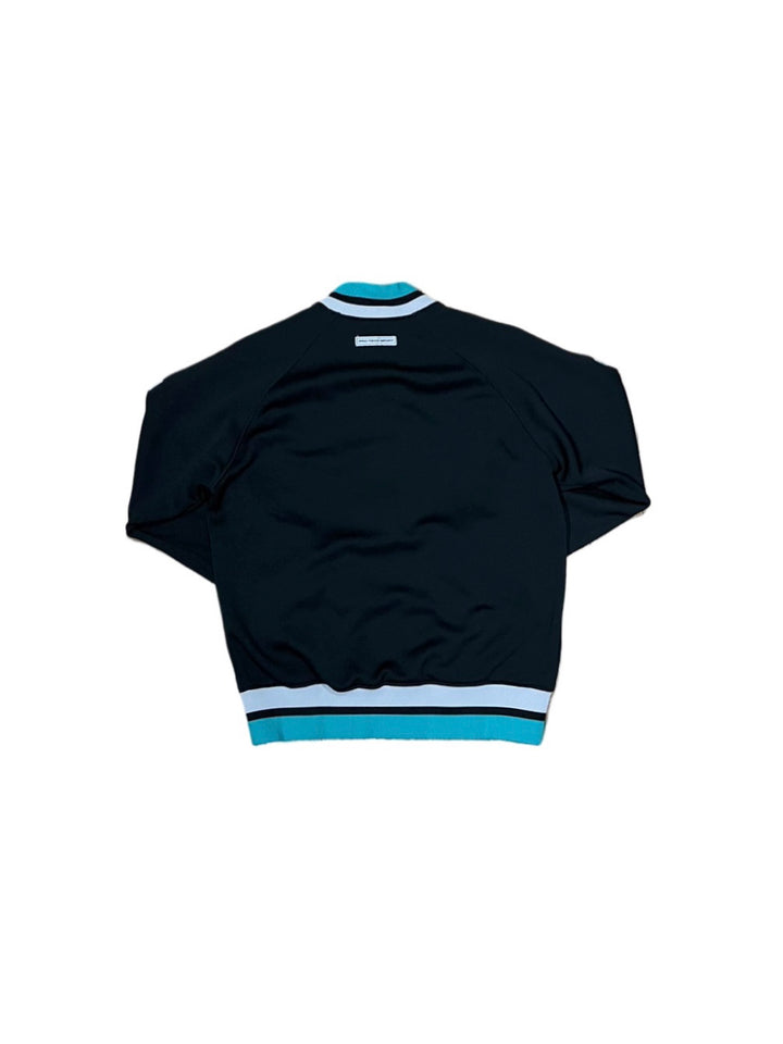 "PUMA" black × turquoise track jacket