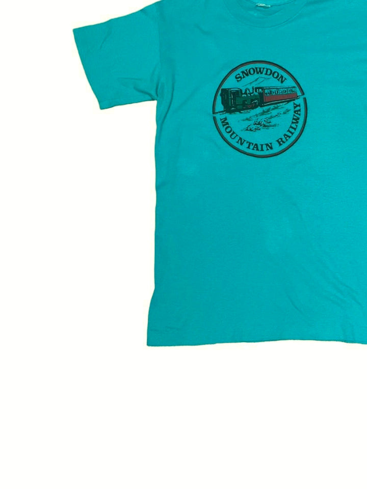 1990s IRELAND made snowdon mountain railway T-shirt