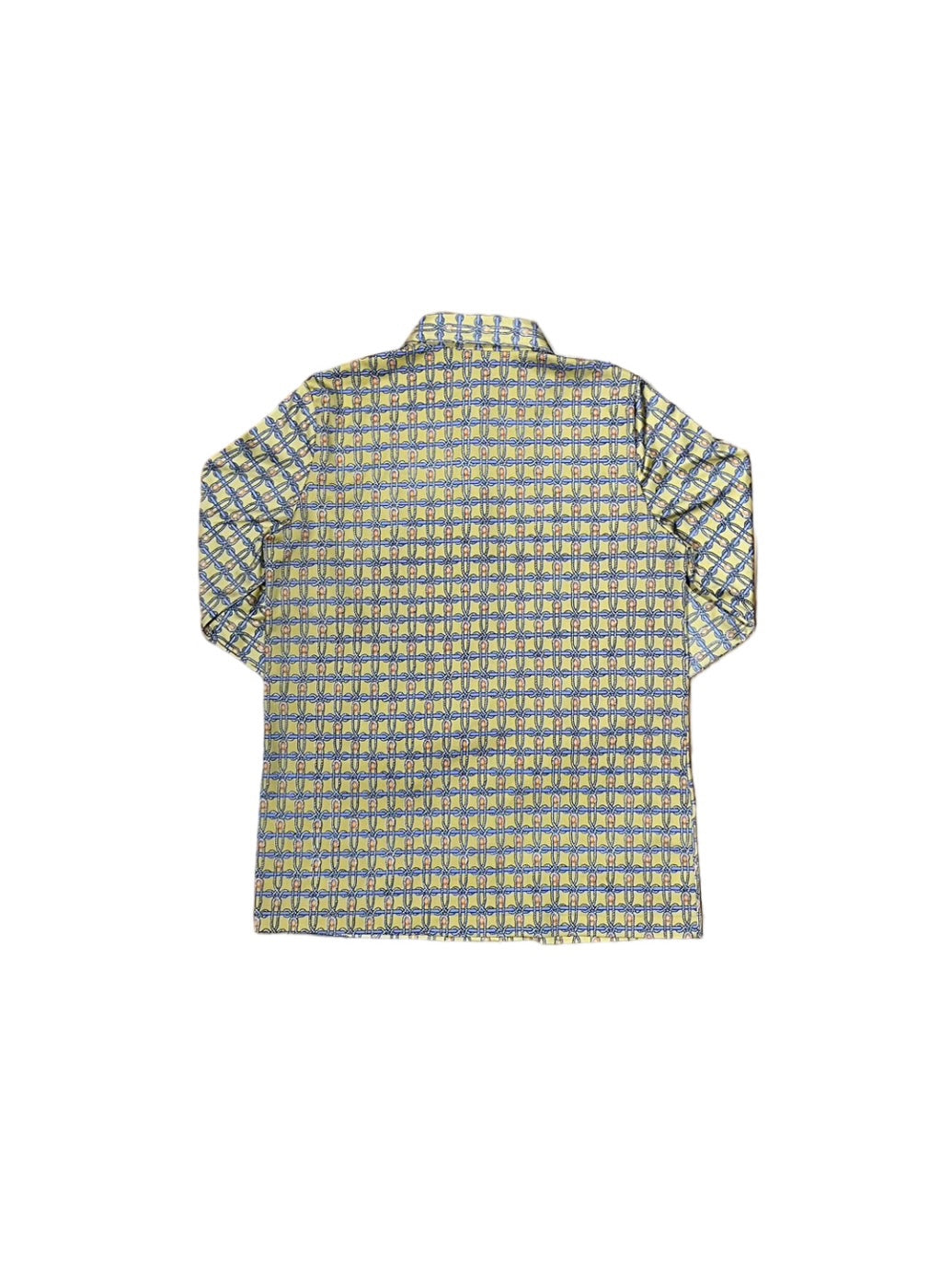 strings pattern polyester shirt