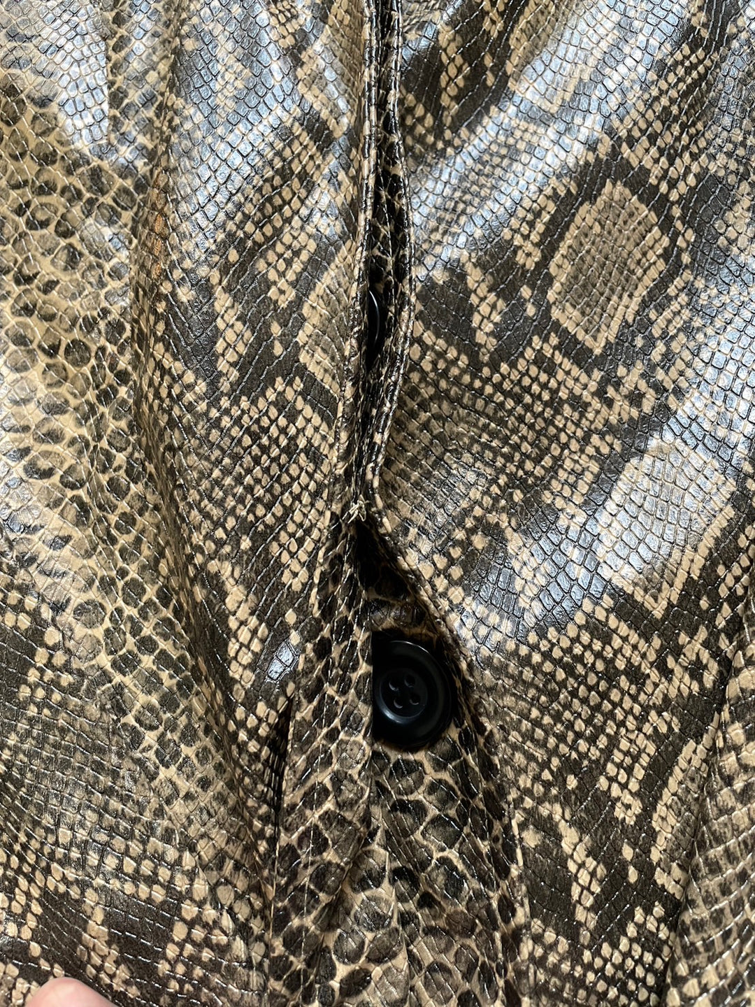python pattern PVC coat