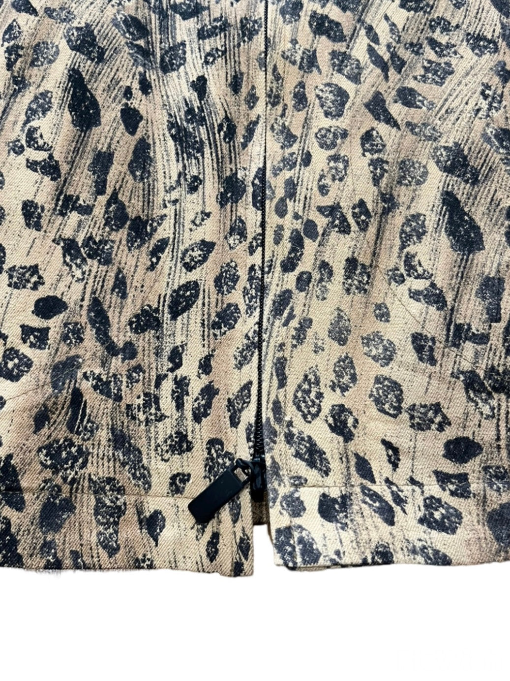 total pattern zipup design jacket