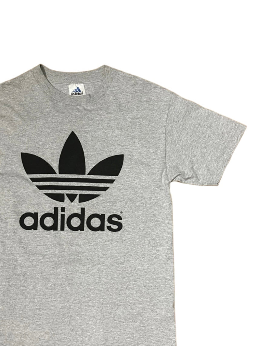 1990s "adidas" trefoil logo print T-shirt